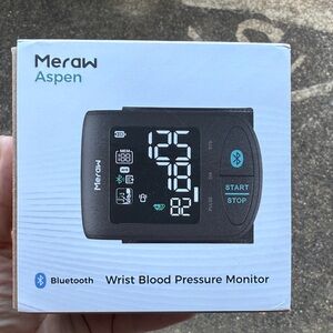Meraw Aspen Black Smartwatch with Bluetooth